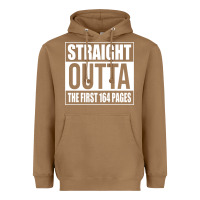 Toasted Coconut Straight Outta The First 164 Pages Heavyweight Hoodie - linhVisuals