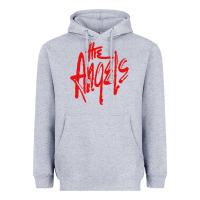 Heather Grey The Angels Heavyweight Hoodie - linhVisuals