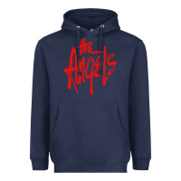 Navy The Angels Heavyweight Hoodie - linhVisuals
