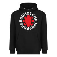 Black the white hot peppers Heavyweight Hoodie - linhVisuals