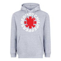 Heather Grey the white hot peppers Heavyweight Hoodie - linhVisuals