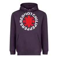 Plum the white hot peppers Heavyweight Hoodie - linhVisuals