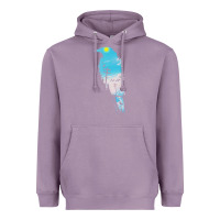 Lavender raven t  shirt the raven t  shirt Heavyweight Hoodie - linhVisuals