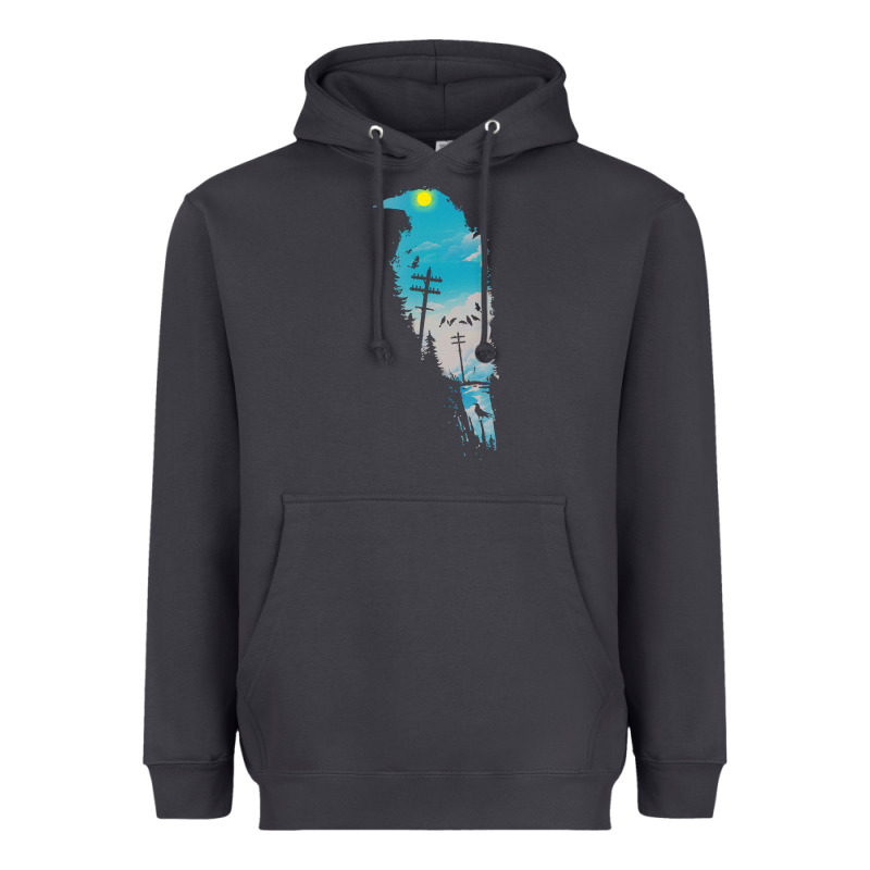 Raven T  Shirt The Raven T  Shirt Heavyweight Hoodie by linhVisuals | Teevron