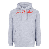 Heather Grey True Value Merchandise Heavyweight Hoodie - linhVisuals