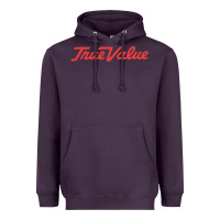 Plum True Value Merchandise Heavyweight Hoodie - linhVisuals