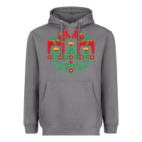 Storm swedish dala horse folk art t shirt Heavyweight Hoodie - linhVisuals