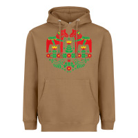 Toasted Coconut swedish dala horse folk art t shirt Heavyweight Hoodie - linhVisuals