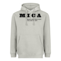Moon Dust Maryland Institute College of Art Heavyweight Hoodie - linhVisuals