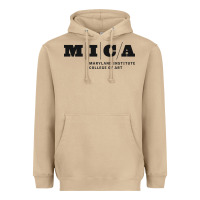Mushroom Maryland Institute College of Art Heavyweight Hoodie - linhVisuals