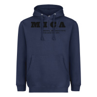 Navy Maryland Institute College of Art Heavyweight Hoodie - linhVisuals