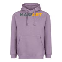 Lavender Massachusetts College of Art and Design Heavyweight Hoodie - linhVisuals