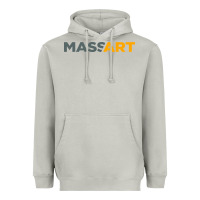 Moon Dust Massachusetts College of Art and Design Heavyweight Hoodie - linhVisuals
