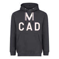 Smoke Minneapolis College of Art and Design Heavyweight Hoodie - linhVisuals