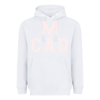White Minneapolis College of Art and Design Heavyweight Hoodie - linhVisuals