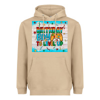 Mushroom birthday boy to level up Heavyweight Hoodie - JahusDesignShop