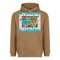 Toasted Coconut birthday boy to level up Heavyweight Hoodie - JahusDesignShop