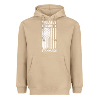 Mushroom violates community standards apparel community t shirt Heavyweight Hoodie - linhVisuals