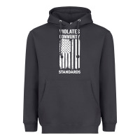 Smoke violates community standards apparel community t shirt Heavyweight Hoodie - linhVisuals