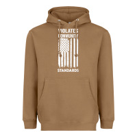 Toasted Coconut violates community standards apparel community t shirt Heavyweight Hoodie - linhVisuals