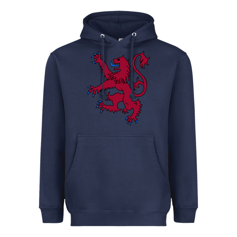 Lion Rampant Of Scotland, Royal Banner, Royal Arms, Scottish Pride Heavyweight Hoodie by linhVisuals | Teevron