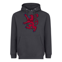 Smoke lion rampant of scotland, royal banner, royal arms, scottish pride Heavyweight Hoodie - linhVisuals