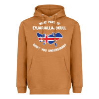 Meerkat what part of eyjafjallajökull don't you understand raglan baseball te Heavyweight Hoodie - linhVisuals