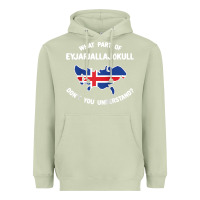 Matcha what part of eyjafjallajökull don't you understand raglan baseball te Heavyweight Hoodie - linhVisuals