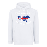 White what part of eyjafjallajökull don't you understand raglan baseball te Heavyweight Hoodie - linhVisuals