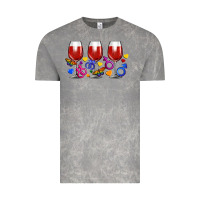 Cloud Rock pride wine cups Vintage Tee - FaDigitalArtStudio