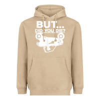 Mushroom mens but did you die atv four wheeler funny quad biker rider t shirt Heavyweight Hoodie - linhVisuals