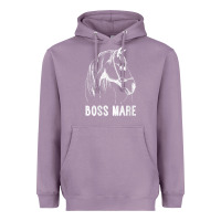 Lavender womens boss mare horseback riding equestrians men horse women gift v n Heavyweight Hoodie - linhVisuals