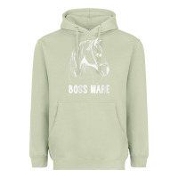 Matcha womens boss mare horseback riding equestrians men horse women gift v n Heavyweight Hoodie - linhVisuals