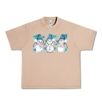 Burro snowman winter bbs Urban Heavy Tee - BundleAndBundleShop