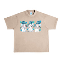 French Oak snowman winter bbs Urban Heavy Tee - BundleAndBundleShop