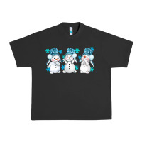 Pigment Black snowman winter bbs Urban Heavy Tee - BundleAndBundleShop