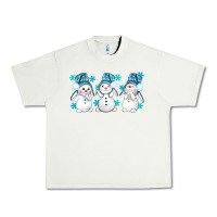 Pistachio snowman winter bbs Urban Heavy Tee - BundleAndBundleShop