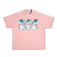 Salmon snowman winter bbs Urban Heavy Tee - BundleAndBundleShop