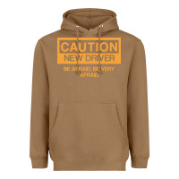 Toasted Coconut caution new student driver funny Heavyweight Hoodie - linhVisuals