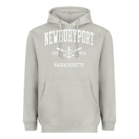 Moon Dust newburyport ma vintage crossed oars & boat anchor sports t shirt Heavyweight Hoodie - linhVisuals