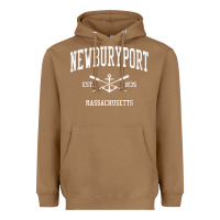 Toasted Coconut newburyport ma vintage crossed oars & boat anchor sports t shirt Heavyweight Hoodie - linhVisuals