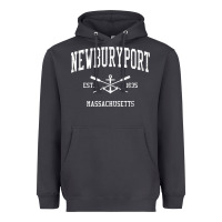 Smoke newburyport ma vintage crossed oars & boat anchor sports t shirt Heavyweight Hoodie - linhVisuals
