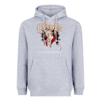 Heather Grey hairy otter [tb] Heavyweight Hoodie - linhVisuals