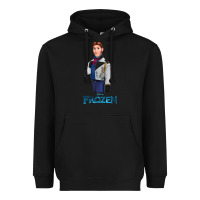 Black hans frozen Heavyweight Hoodie - linhVisuals