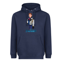 Navy hans frozen Heavyweight Hoodie - linhVisuals