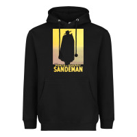 Black sandeman, from vintage port & sherry advertisement   vintage advertise Heavyweight Hoodie - linhVisuals
