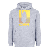 Heather Grey sandeman, from vintage port & sherry advertisement   vintage advertise Heavyweight Hoodie - linhVisuals