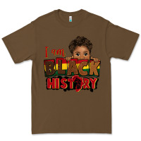 Cacao i am black history black boy peekaboo juneteenth Premium Tee - CowGirlArtShop