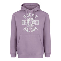 Lavender rocky boxing club Heavyweight Hoodie - linhVisuals