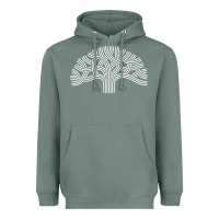 Sage oakland california hoodie   oak tree Heavyweight Hoodie - linhVisuals